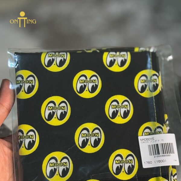 Mooneyes Moon Bandanna Eyeball - Gambar 2